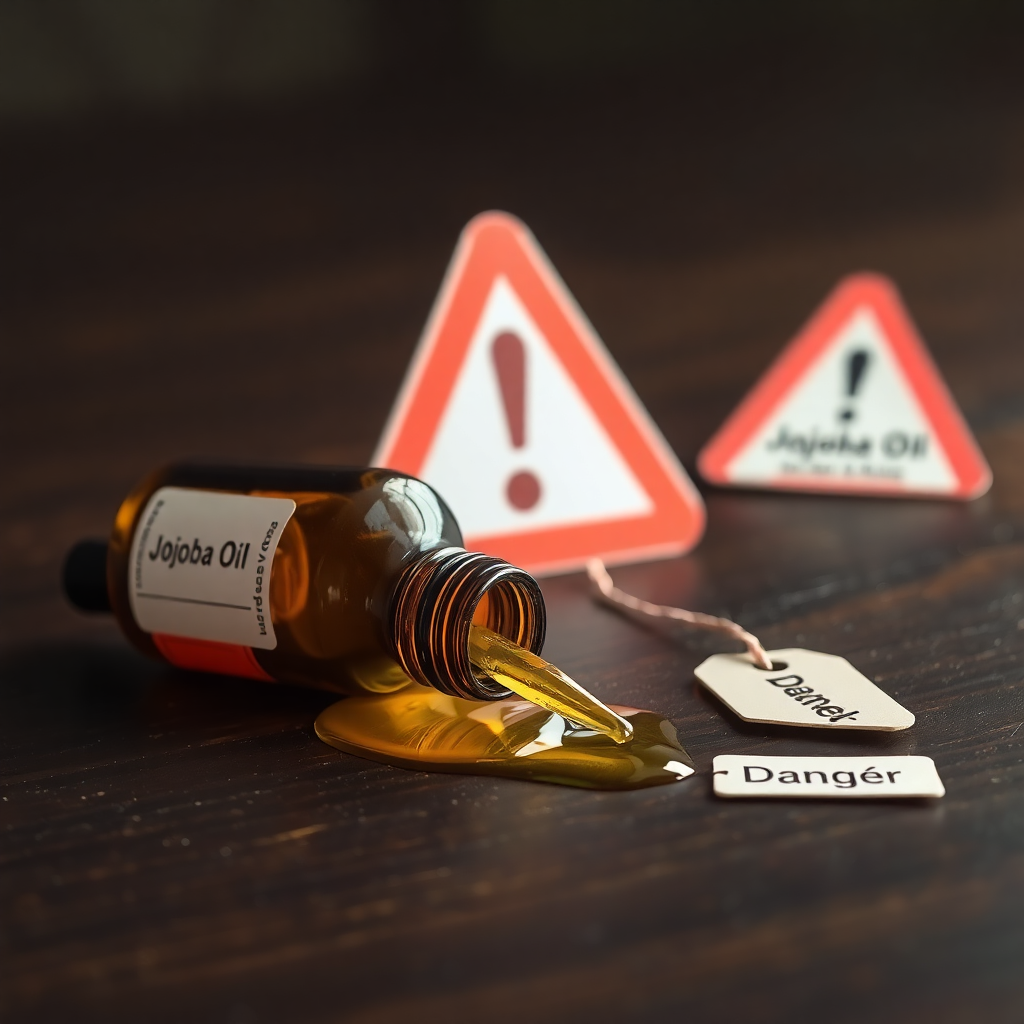 huile de jojoba danger