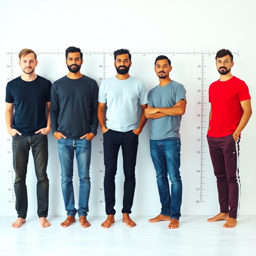 taille moyenne homme monde