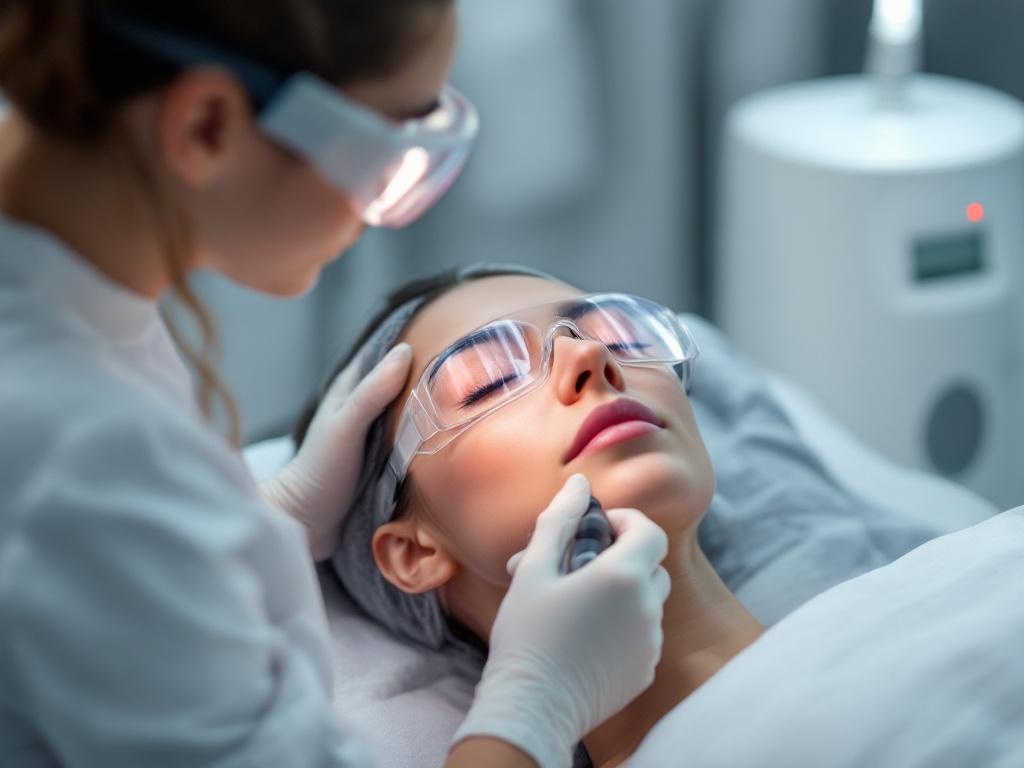 Traitement laser des poils