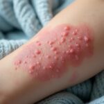 découvrez comment identifier les symptômes visibles d'une allergie liée aux boutons causés par la lessive grâce à notre guide illustré.