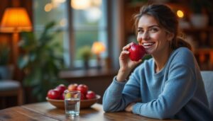découvrez les bienfaits de manger une pomme le soir pour maigrir, avec des conseils pratiques pour intégrer ce fruit dans votre routine et favoriser la perte de poids.